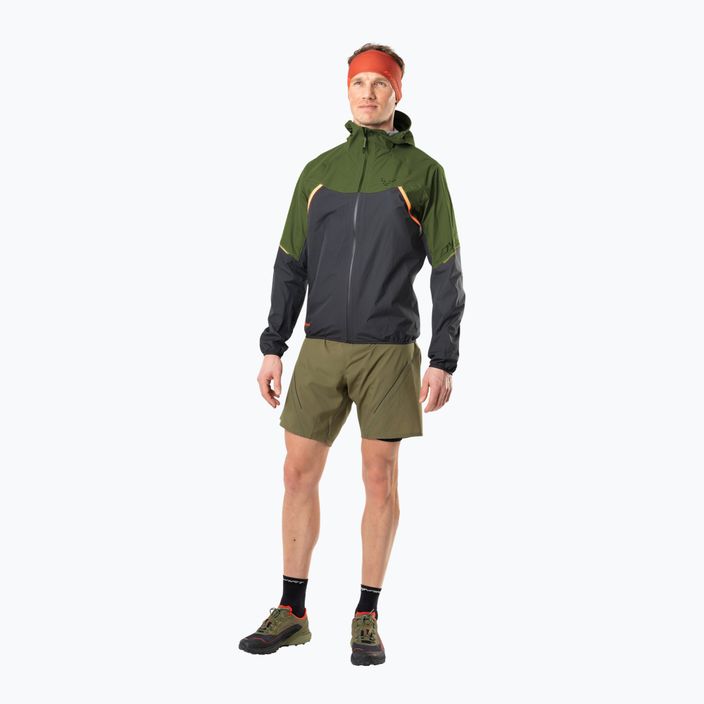 Men's DYNAFIT Alpine GTX running jacket black-green 08-0000071468