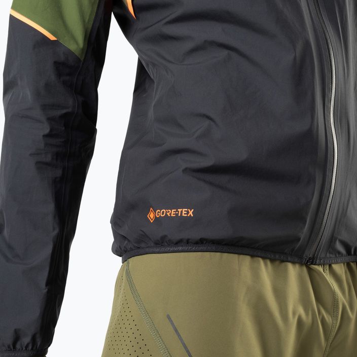Men's DYNAFIT Alpine GTX running jacket black-green 08-0000071468 5