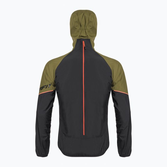 Men's DYNAFIT Alpine GTX running jacket black-green 08-0000071468 7