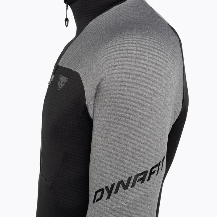 Men's DYNAFIT Speed PTC 1/2 Zip grey-black ski jacket 08-0000071498 4