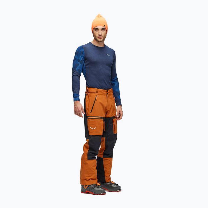 Salewa men's membrane trousers Sella 3L Ptxr orange 00-0000028193 2
