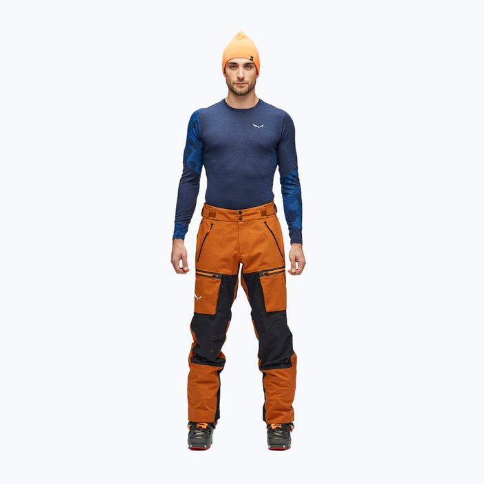 Salewa men's membrane trousers Sella 3L Ptxr orange 00-0000028193