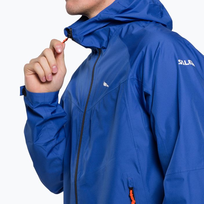 Salewa men's rain jacket Puez Aqua 3 PTX blue 00-0000024545 4