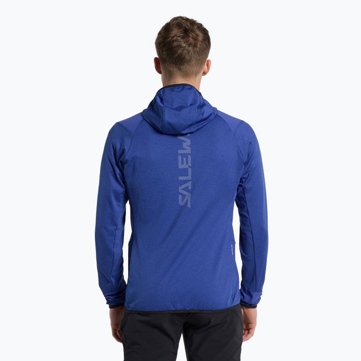 Men's Salewa Agner Hybrid PL/DST FZ Hoody fleece sweatshirt blue 00-0000027371 3