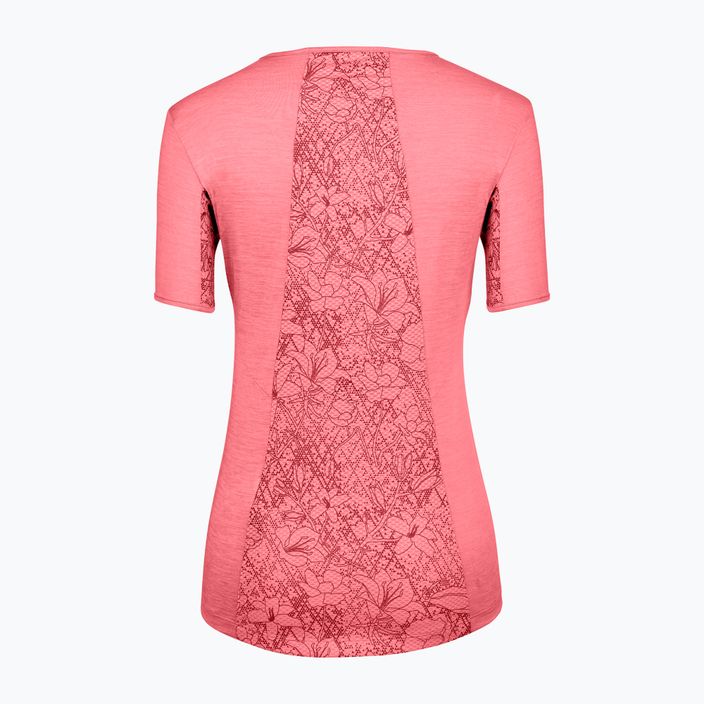Salewa Puez Graphic 2 Dry women's trekking shirt pink 00-0000027400 2