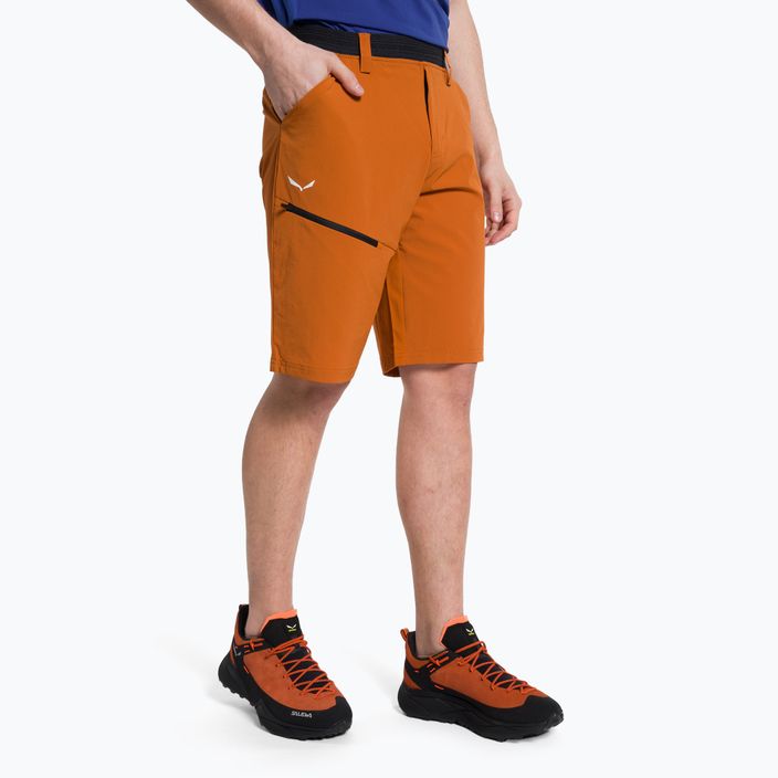 Salewa men's trekking shorts Puez 3 orange 00-0000027401