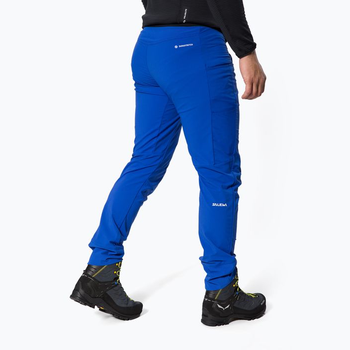 Men's Salewa Agner Light softshell trousers blue 00-0000027447 3