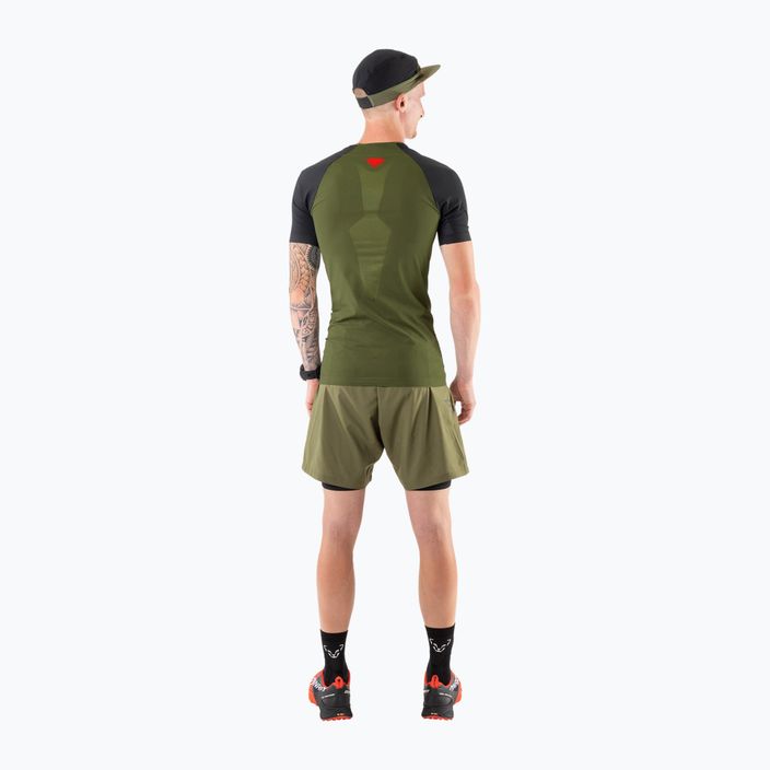 Men's DYNAFIT Ultra 3 S-Tech running shirt green 08-0000071426 2