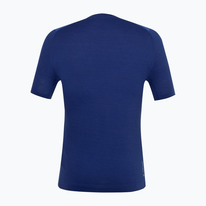 Men's Salewa Agner AM trekking shirt blue 00-0000028306 5