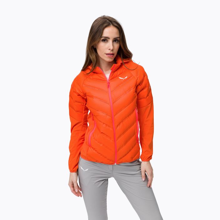 Salewa women's Agner Hybrid RDS jacket orange 00-0000028019