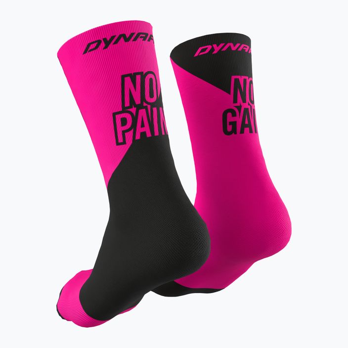DYNAFIT No Pain No Gain pink running socks 08-0000071612 2