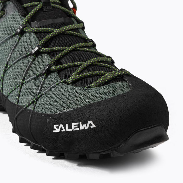 Salewa men's Wildfire 2 approach shoe black-green 00-0000061404 7