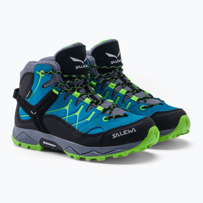 Children's trekking boots Salewa Alp Trainer Mid GTX blue 00-0000064010 5