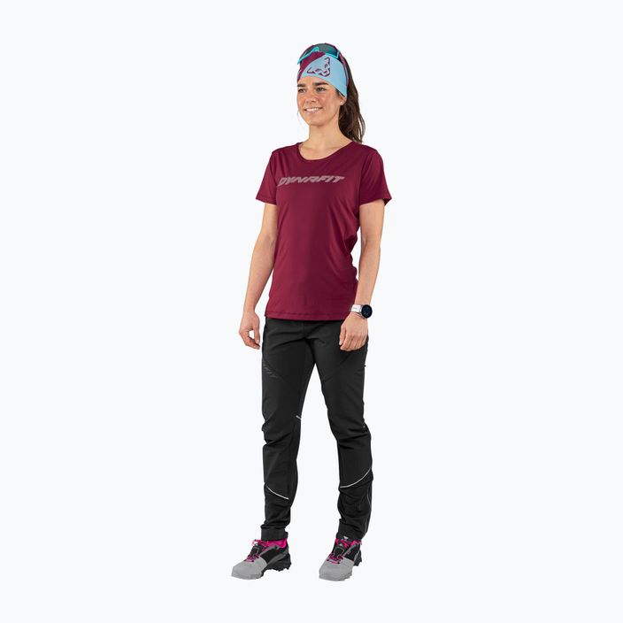 DYNAFIT women's hiking T-shirt Traverse 2 red 08-0000070671