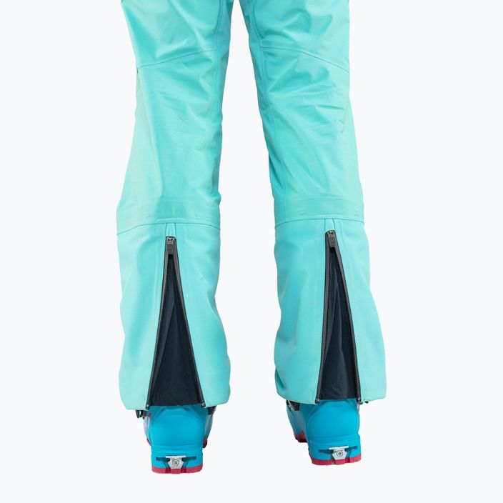 Women's DYNAFIT Radical 2 GTX turquoise ski trousers 08-0000071359 7