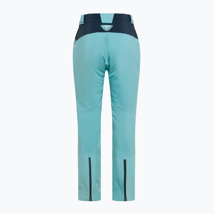 Women's DYNAFIT Radical 2 GTX turquoise ski trousers 08-0000071359 4