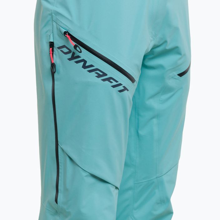 Women's DYNAFIT Radical 2 GTX turquoise ski trousers 08-0000071359 6