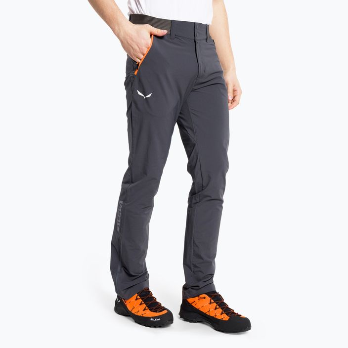 Men's softshell trousers Salewa Pedroc 3 DST dark grey 00-0000026955
