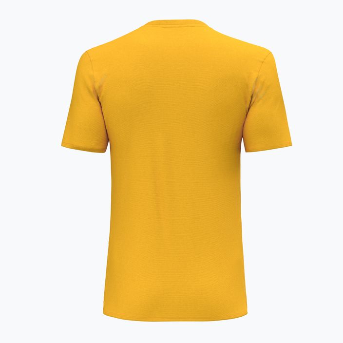 Men's trekking shirt Salewa Solidlogo Dry yellow 00-0000027018 2