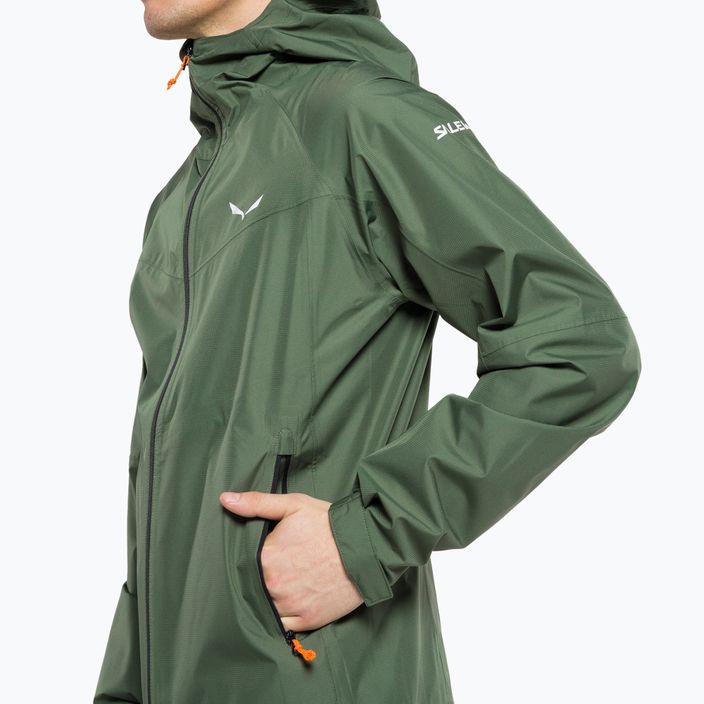 Salewa men's rain jacket Puez Aqua 3 PTX green 00-0000024545 4