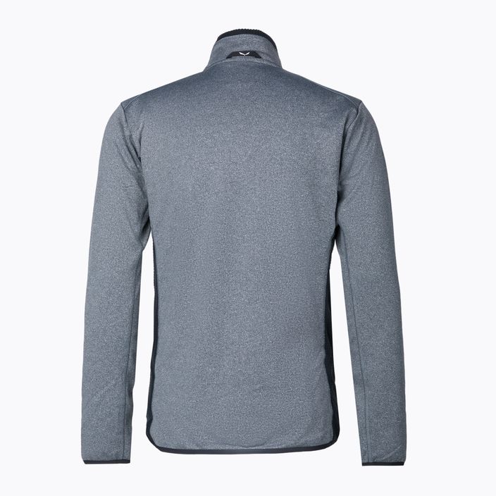 Men's Salewa Puez Hybrid PL FZ fleece sweatshirt black 00-0000027388 2