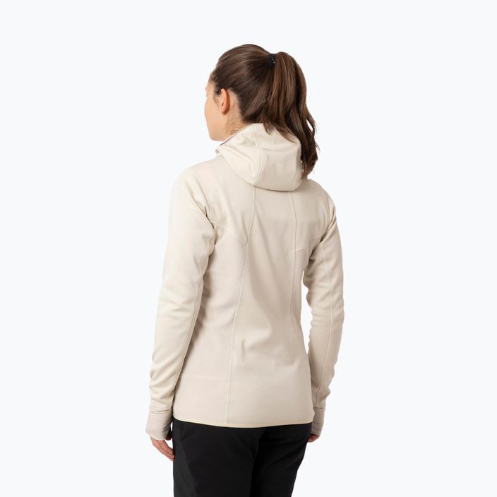 Women's Salewa Puez Hybrid PL FZ Hoody fleece sweatshirt beige 00-0000027389 2