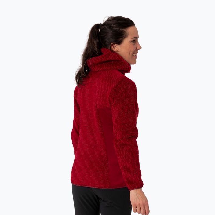 Salewa Tognazza PL women's fleece sweatshirt red 00-0000027919 2