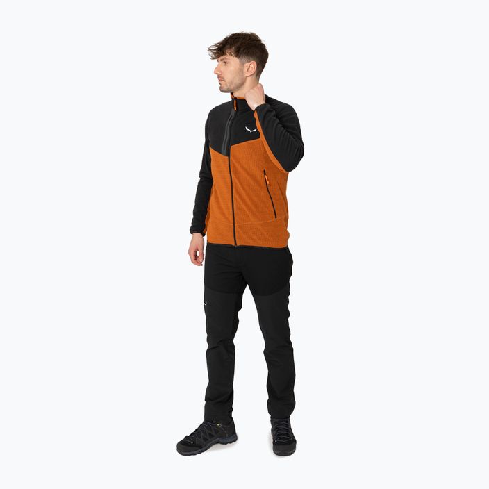 Men's Salewa Paganella EN fleece sweatshirt orange 27924