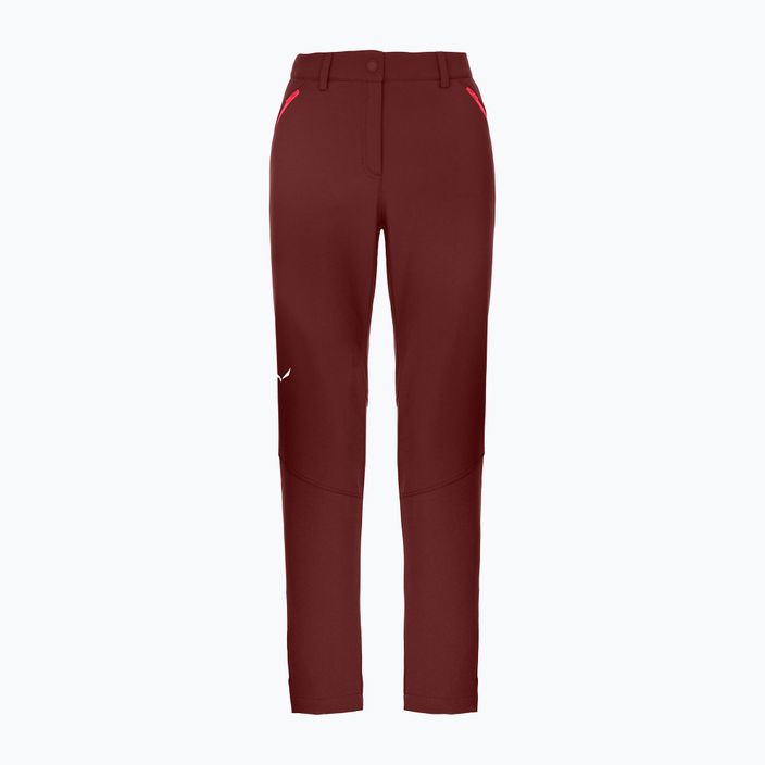 Salewa Dolomia women's softshell trousers red 00-0000027936 4