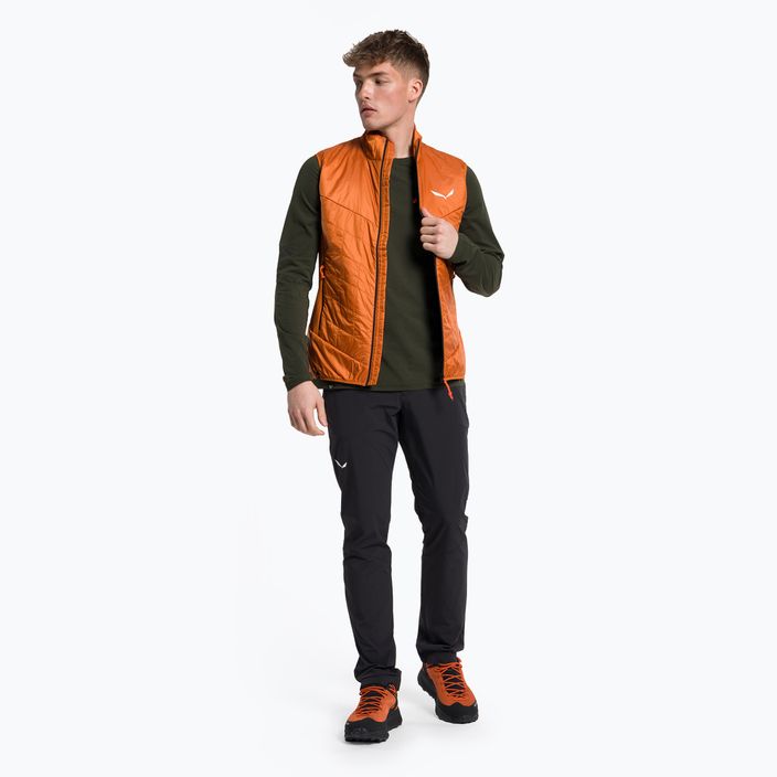 Salewa Ortles Hybrid TWR men's waistcoat orange 00-0000027189 2