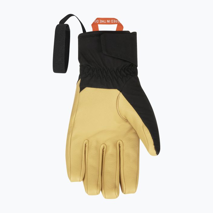 Salewa men's mountaineering gloves Ortles Ptx/Twr black/yellow 00-0000028531 8