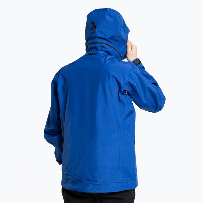 Salewa Ortles GTX 3L men's rain jacket blue 00-0000028454 3