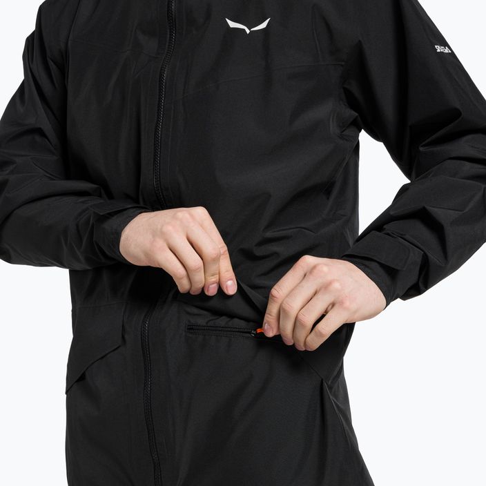 Salewa men's rain jacket Puez GTX 2L black 00-0000028505 4