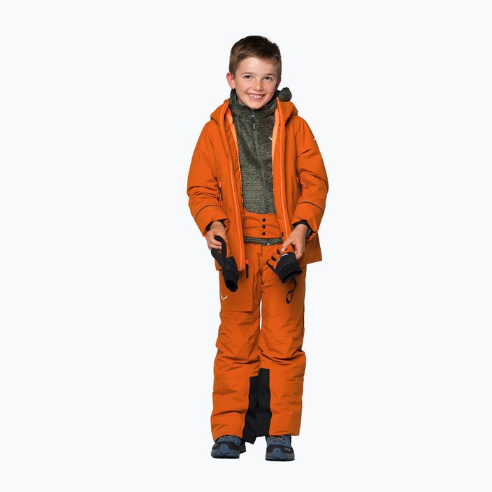 Salewa children's ski jacket Sella Ptx/Twr orange 00-0000028490