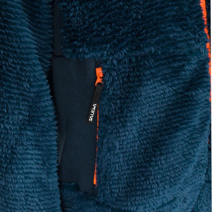 Salewa children's fleece sweatshirt Puez Highloft 2 PL HD navy blue 00-0000028492 5