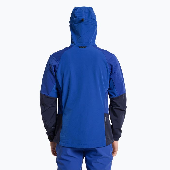Salewa men's softshell jacket Sella DST blue 00-0000028468 3