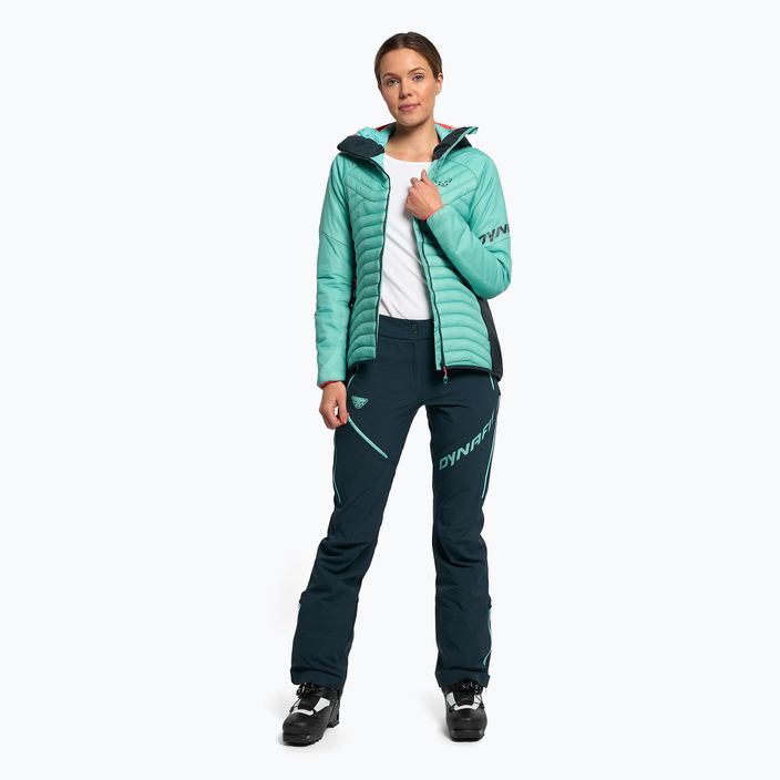 Women's DYNAFIT Speed Insulation Hooded Ski Jacket Blue 08-0000071582 2