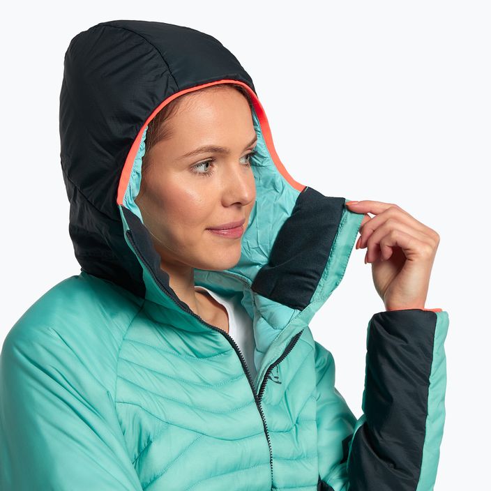 Women's DYNAFIT Speed Insulation Hooded Ski Jacket Blue 08-0000071582 5