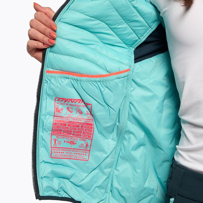 Women's DYNAFIT Speed Insulation Hooded Ski Jacket Blue 08-0000071582 9