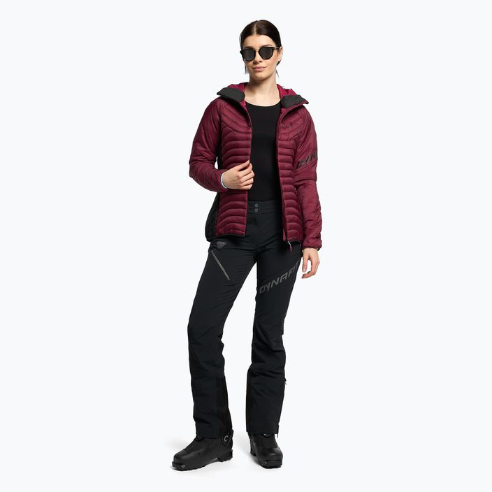 DYNAFIT Speed Insulation Hooded women's skate jacket red 08-0000071582 2