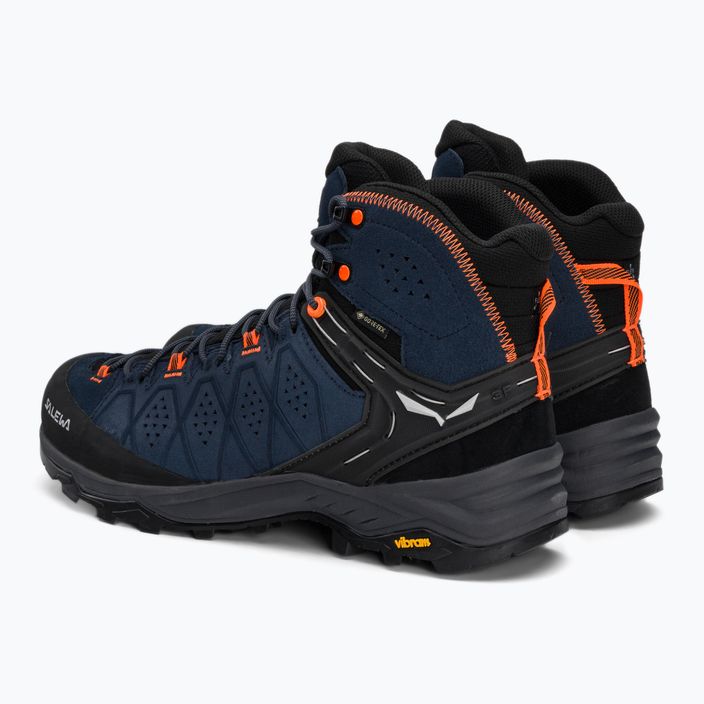 Men's trekking boots Salewa Alp Trainer 2 Mid GTX blue 00-0000061382 3