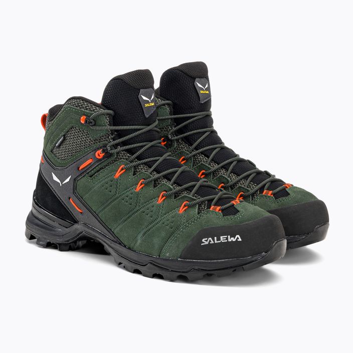 Men's trekking boots Salewa Alp Mate Mid WP green 00-0000061384 4
