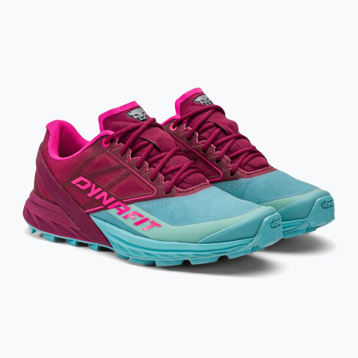 DYNAFIT Alpine women's running shoes pink-blue 08-0000064065 4