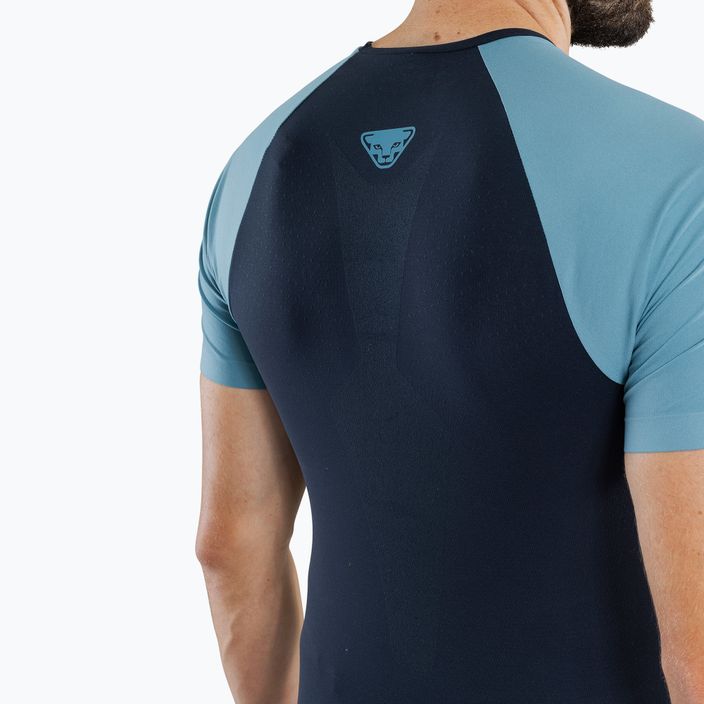 Men's DYNAFIT Ultra 3 S-Tech blueberry/storm blue running shirt 5