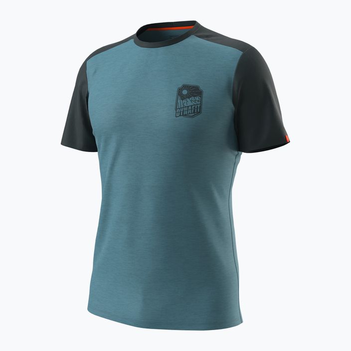 DYNAFIT Transalper Light blue men's hiking t-shirt 08-0000071298 3