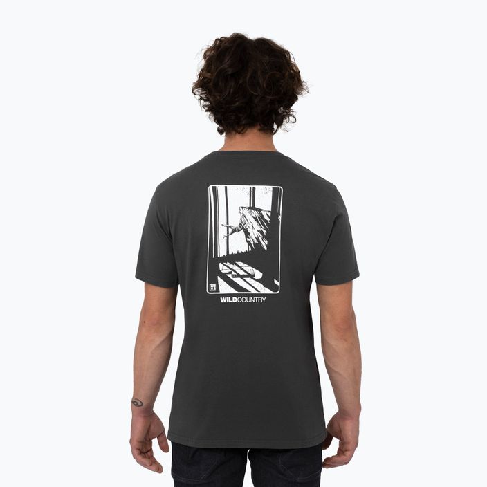 Men's Wild Country Flow climbing t-shirt black 40-0000095186 2