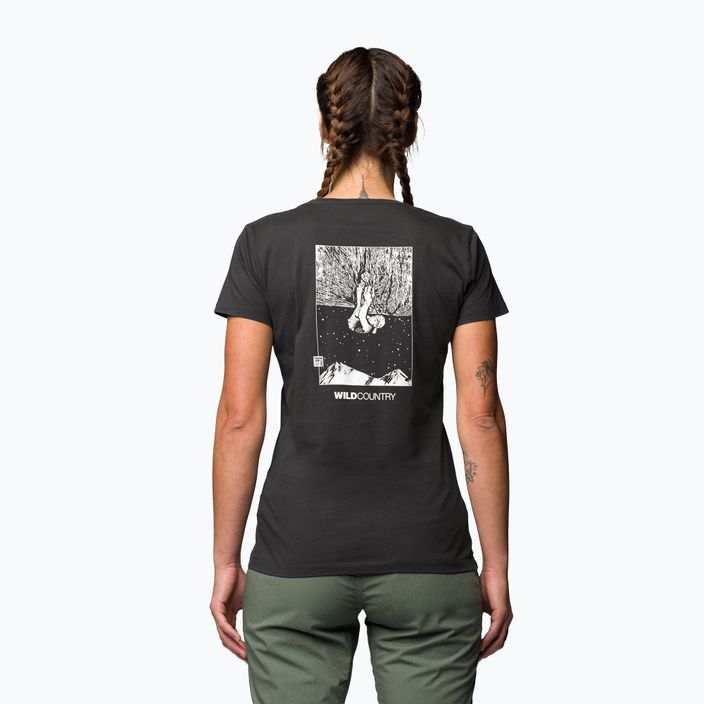 Wild Country Stamina women's climbing T-shirt black 40-0000095205 2