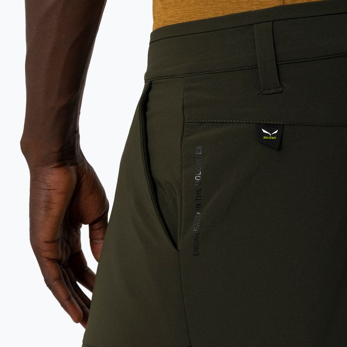 Salewa men's softshell trousers Puez DST Cargo green 00-0000028310 3
