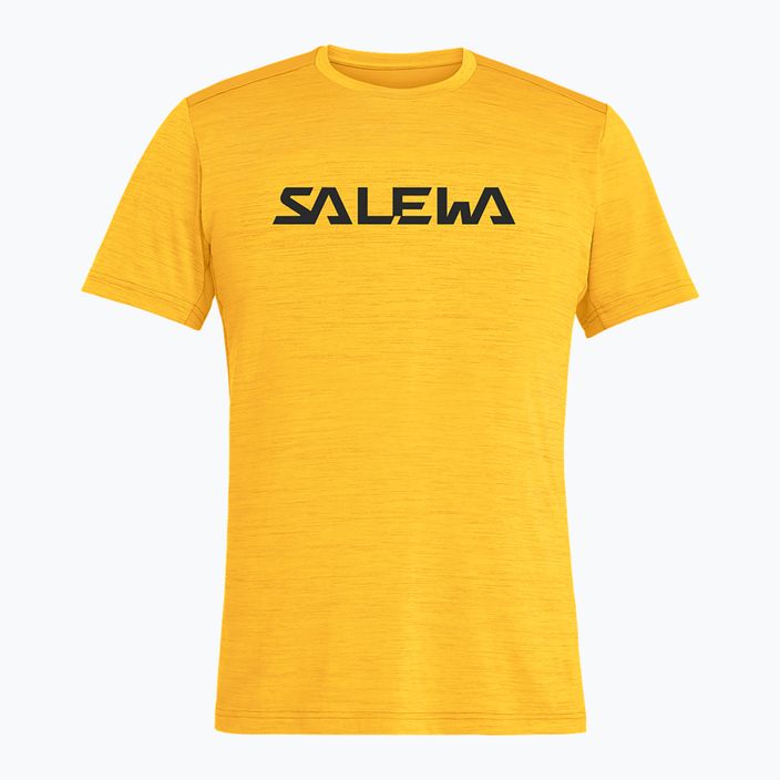Salewa men's trekking shirt Puez Hybrid 2 Dry yellow 00-0000027397 4