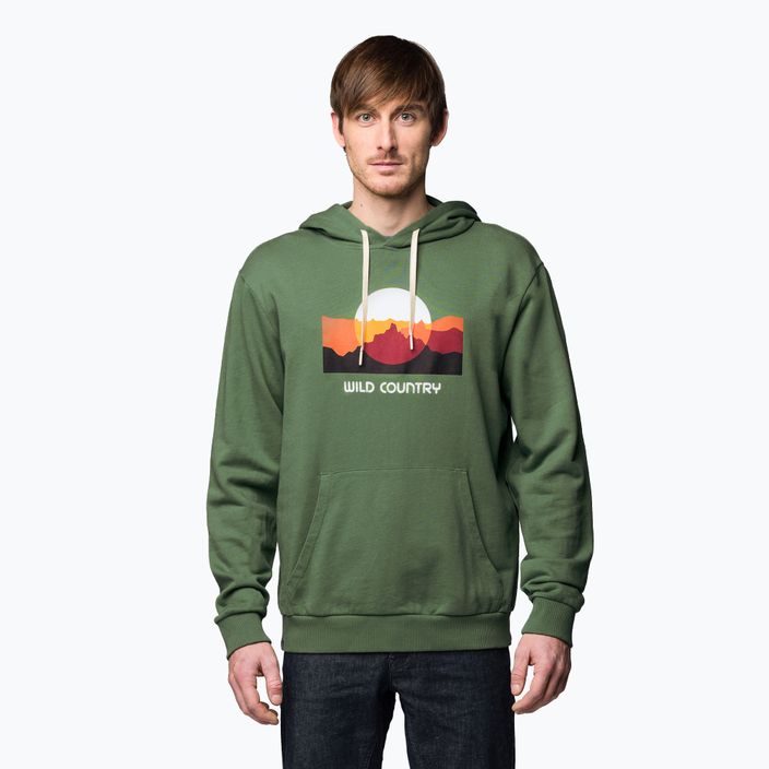 Wild Country Movement men's sweatshirt green 40-0000095246